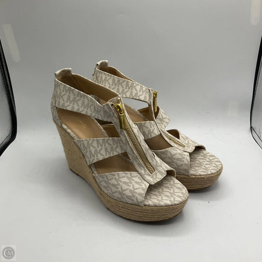 Shoes Designer By Michael Kors In White, Size: 8