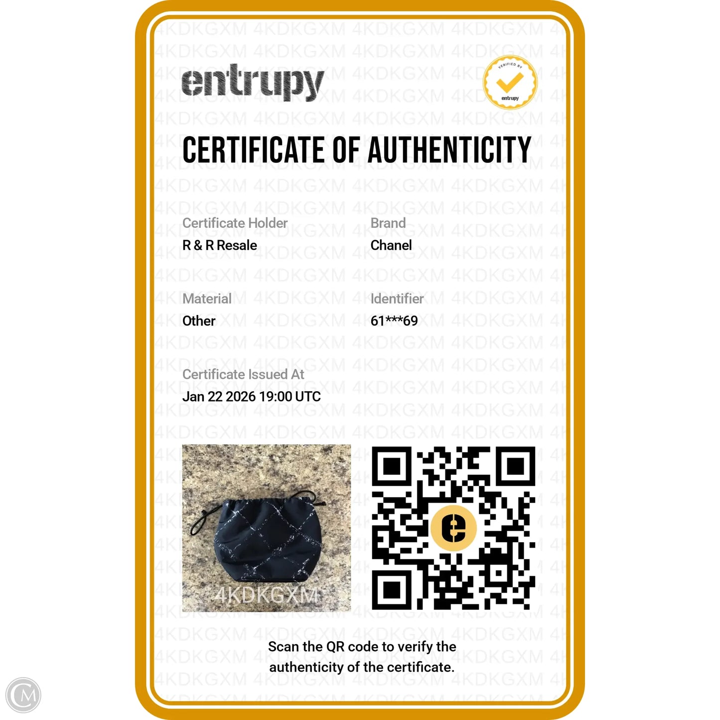 Clutch Luxury Designer By Chanel, Size: Small