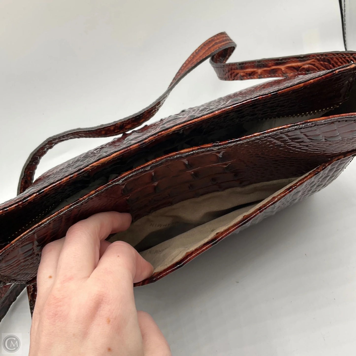 Crossbody Designer By Brahmin, Size: Medium