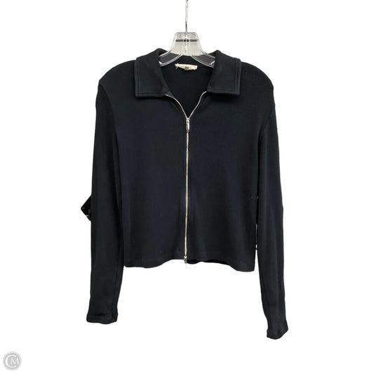 Sweatshirt Collar By Madewell In Black, Size: M