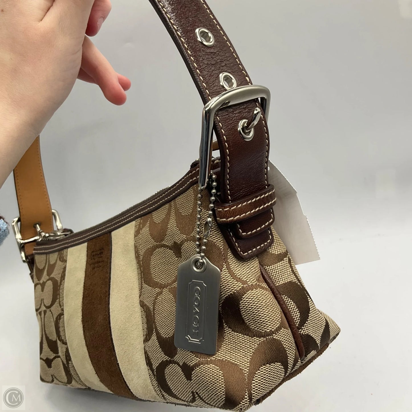 Handbag Designer By Coach, Size: Small
