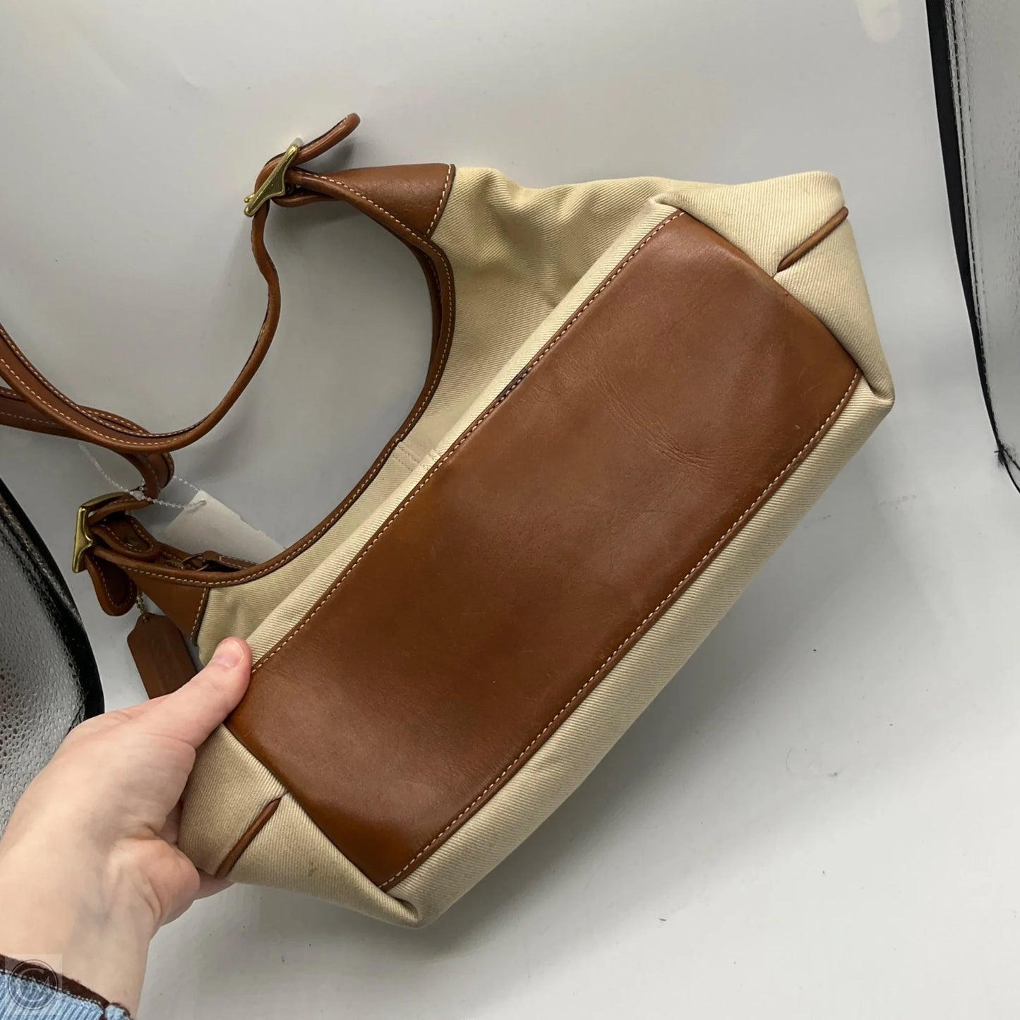 Handbag Designer By Coach, Size: Medium