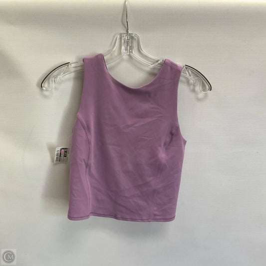Athletic Tank Top By Lululemon In Purple, Size: 4