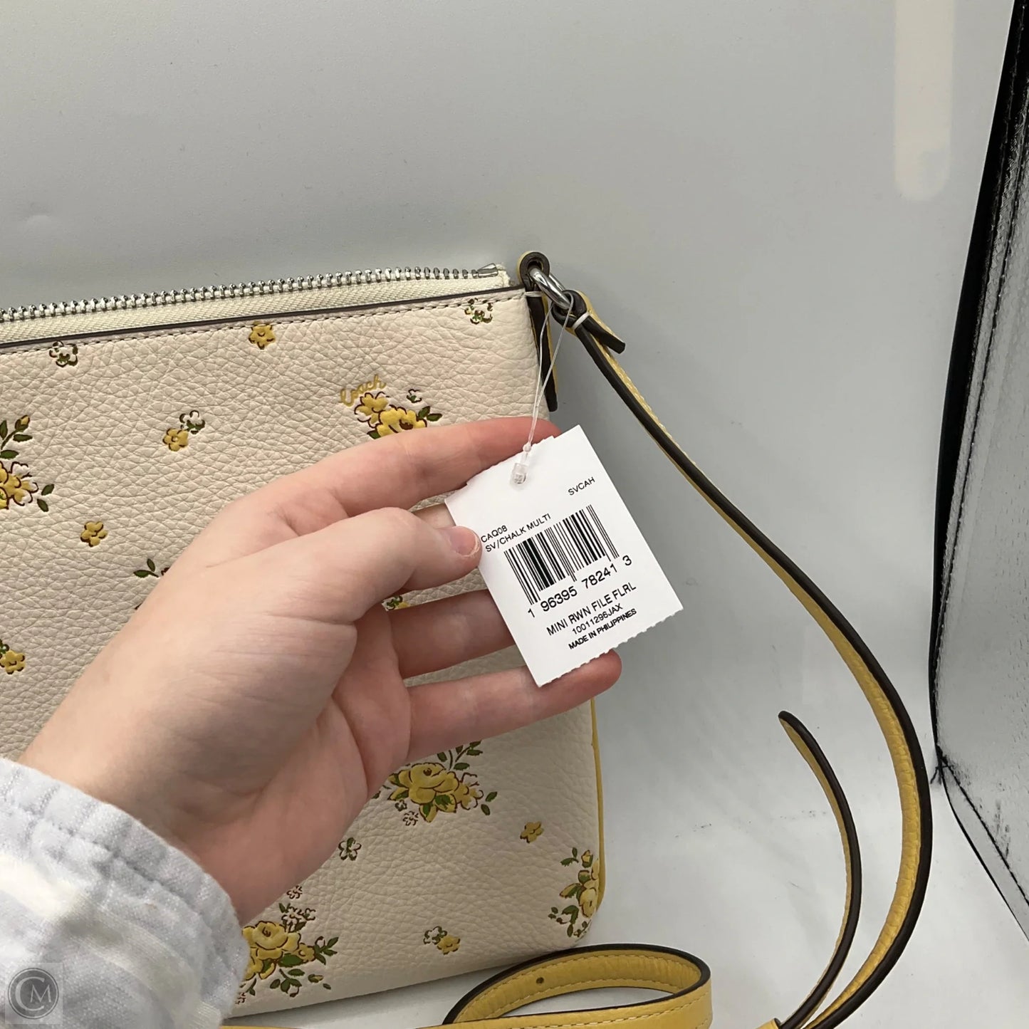 Crossbody Designer By Coach, Size: Small