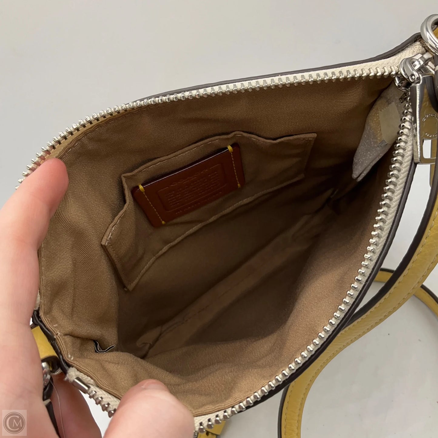 Crossbody Designer By Coach, Size: Small