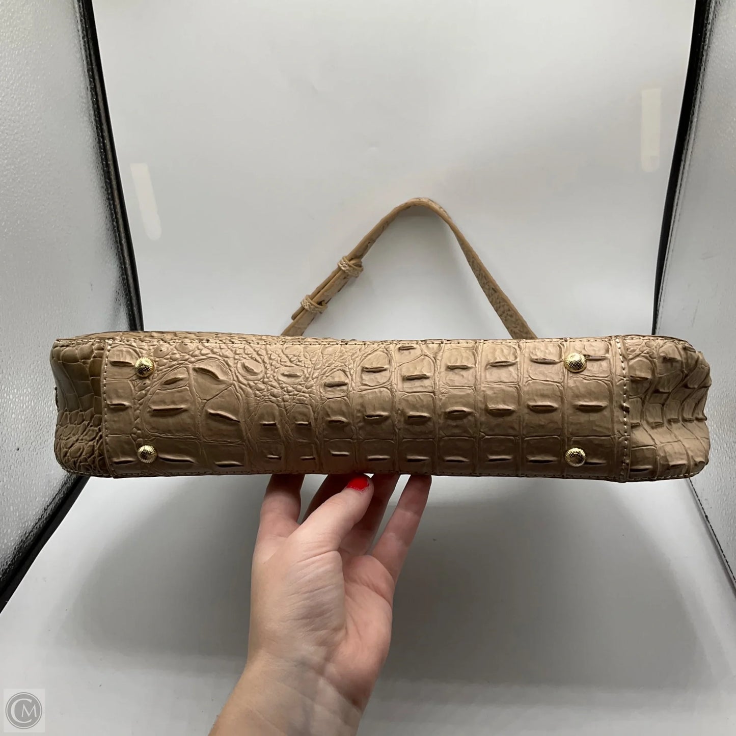 Handbag Designer By Brahmin, Size: Medium