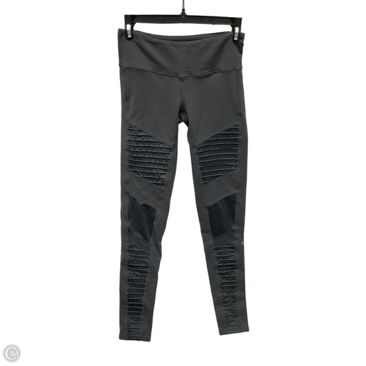 Athletic Leggings By Alo In Grey, Size: Xs