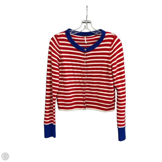 Cardigan By Free People In Striped Pattern, Size: S