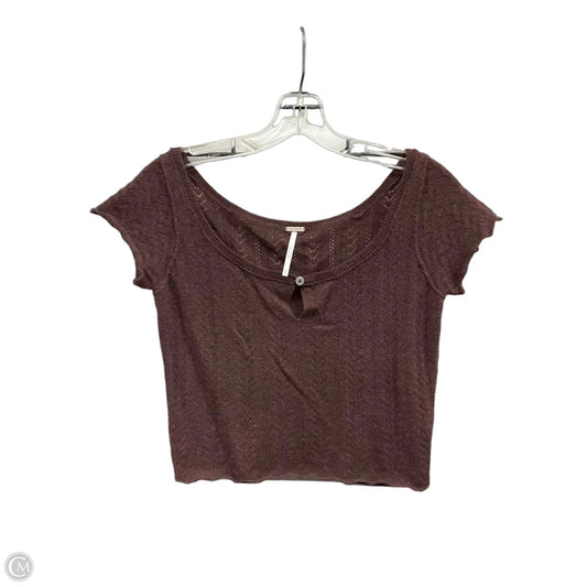 Sweater By Free People In Brown, Size: Xs