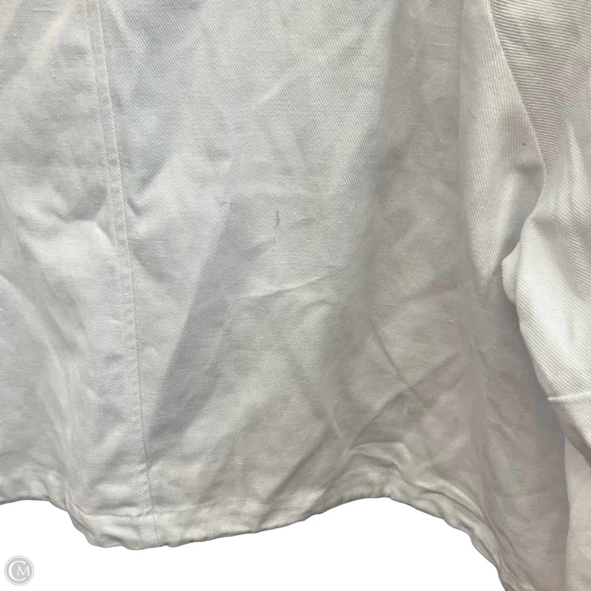Jacket Denim By On 34th In White, Size: L
