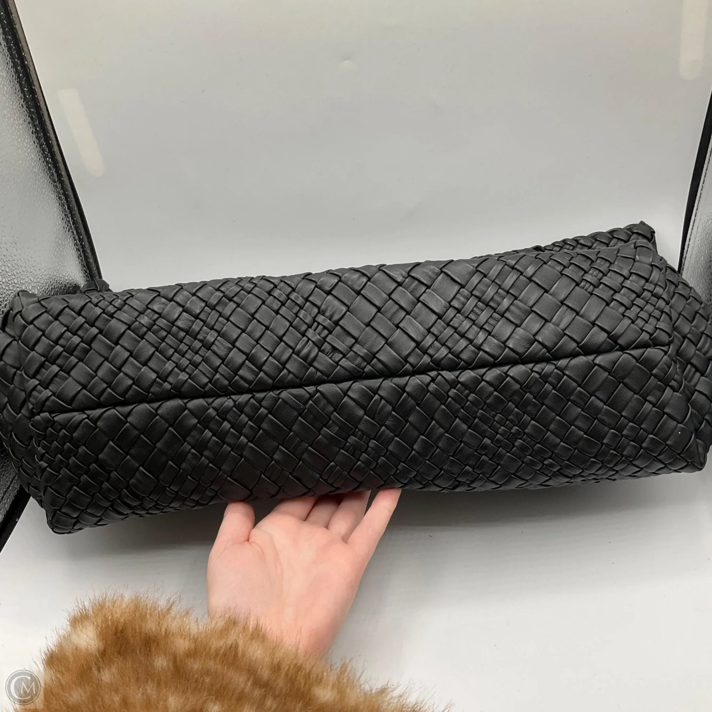 Handbag Leather By falor, Size: Large