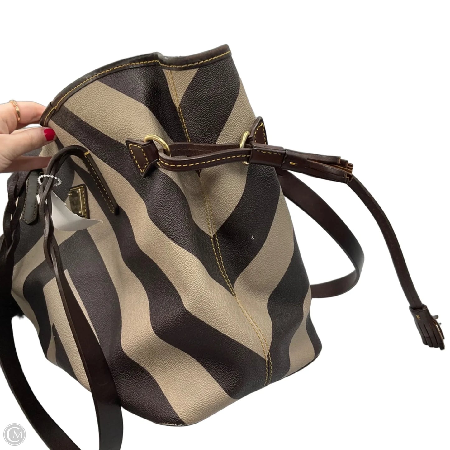 Handbag Designer By Dooney And Bourke, Size: Large