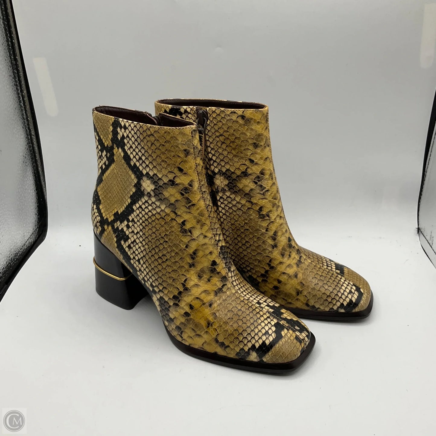 Boots Designer By Tory Burch In Snakeskin Print, Size: 8