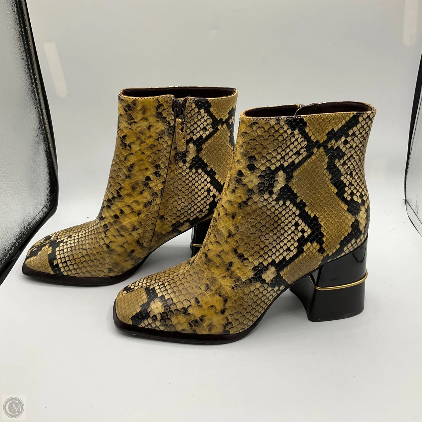 Boots Designer By Tory Burch In Snakeskin Print, Size: 8
