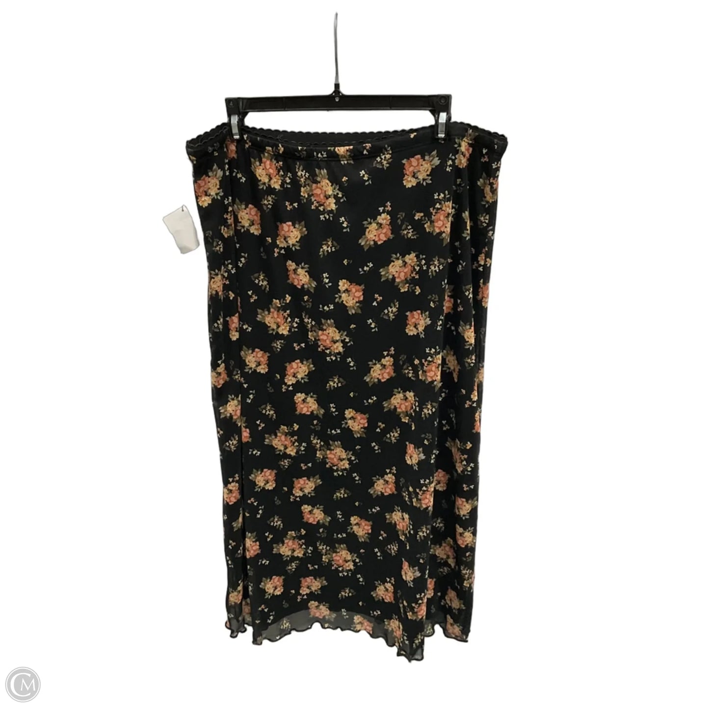 Skirt Maxi By Arula In Floral Print, Size: Xl