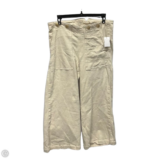 Pants Wide Leg By Pilcro In Tan, Size: 8