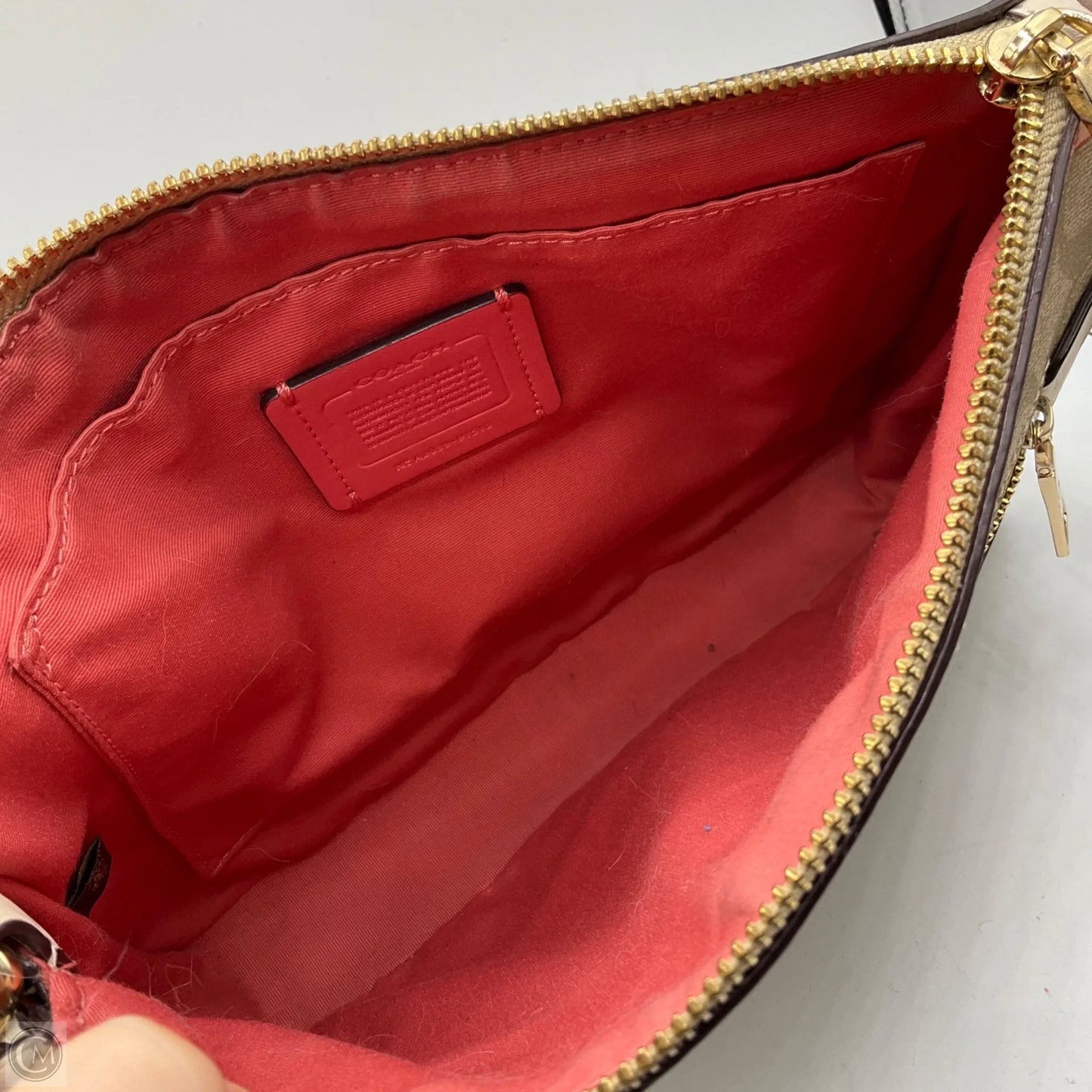 Crossbody Designer By Coach, Size: Medium