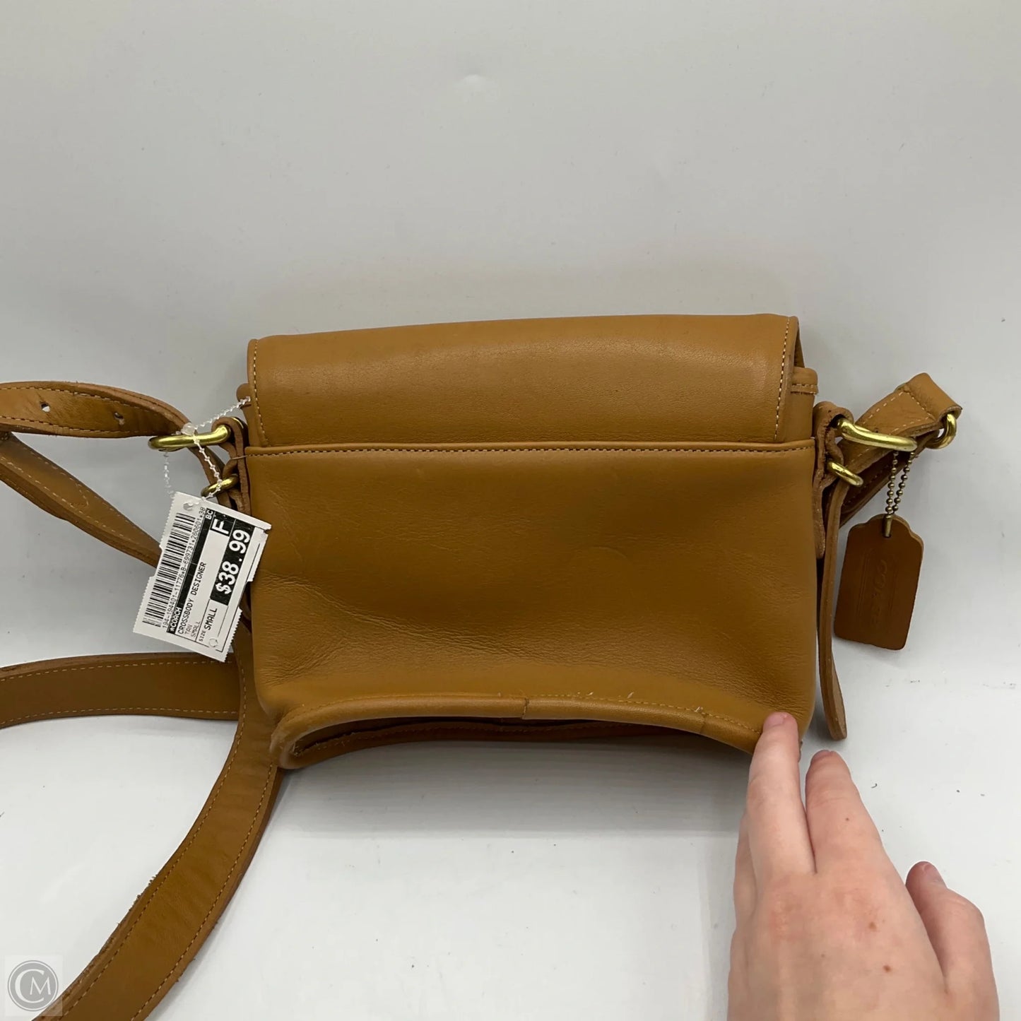 Crossbody Designer By Coach, Size: Small