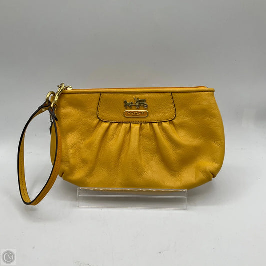 Wristlet Designer By Coach, Size: Large