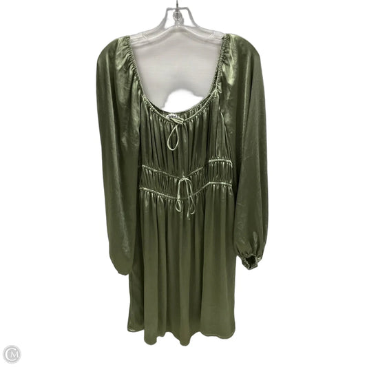Dress Casual Midi By Arula In Green, Size: 2x