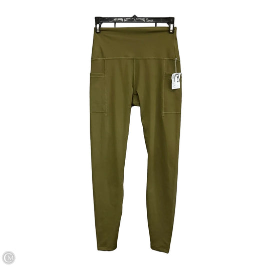Athletic Leggings By New Balance In Green, Size: S