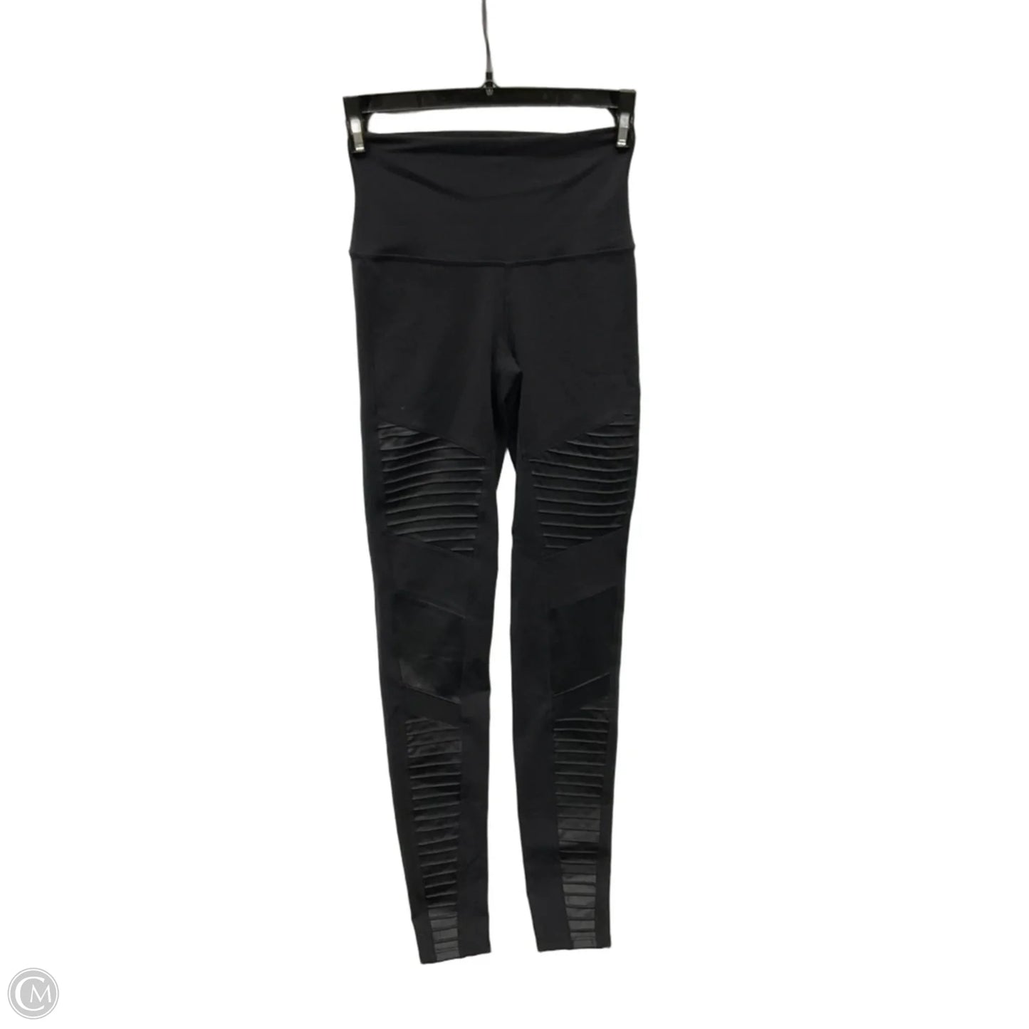 Athletic Leggings By Alo In Black, Size: Xs