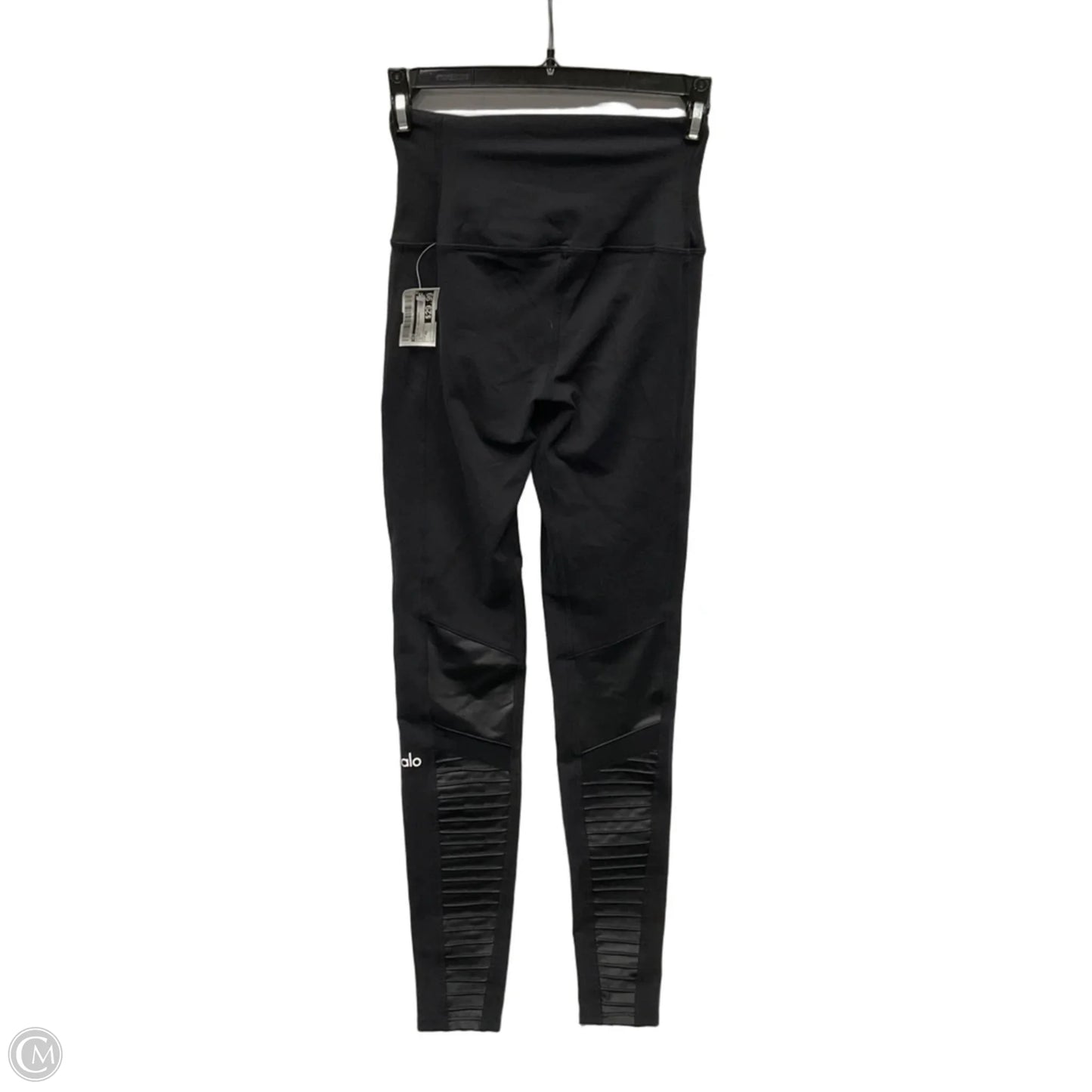 Athletic Leggings By Alo In Black, Size: Xs