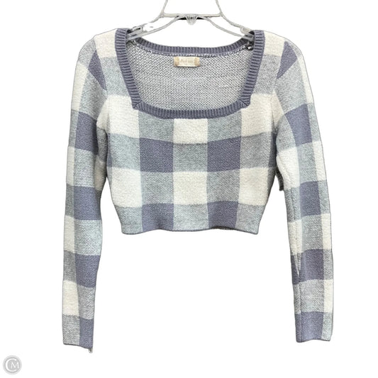 Sweater By Altard State In Checkered Pattern, Size: S