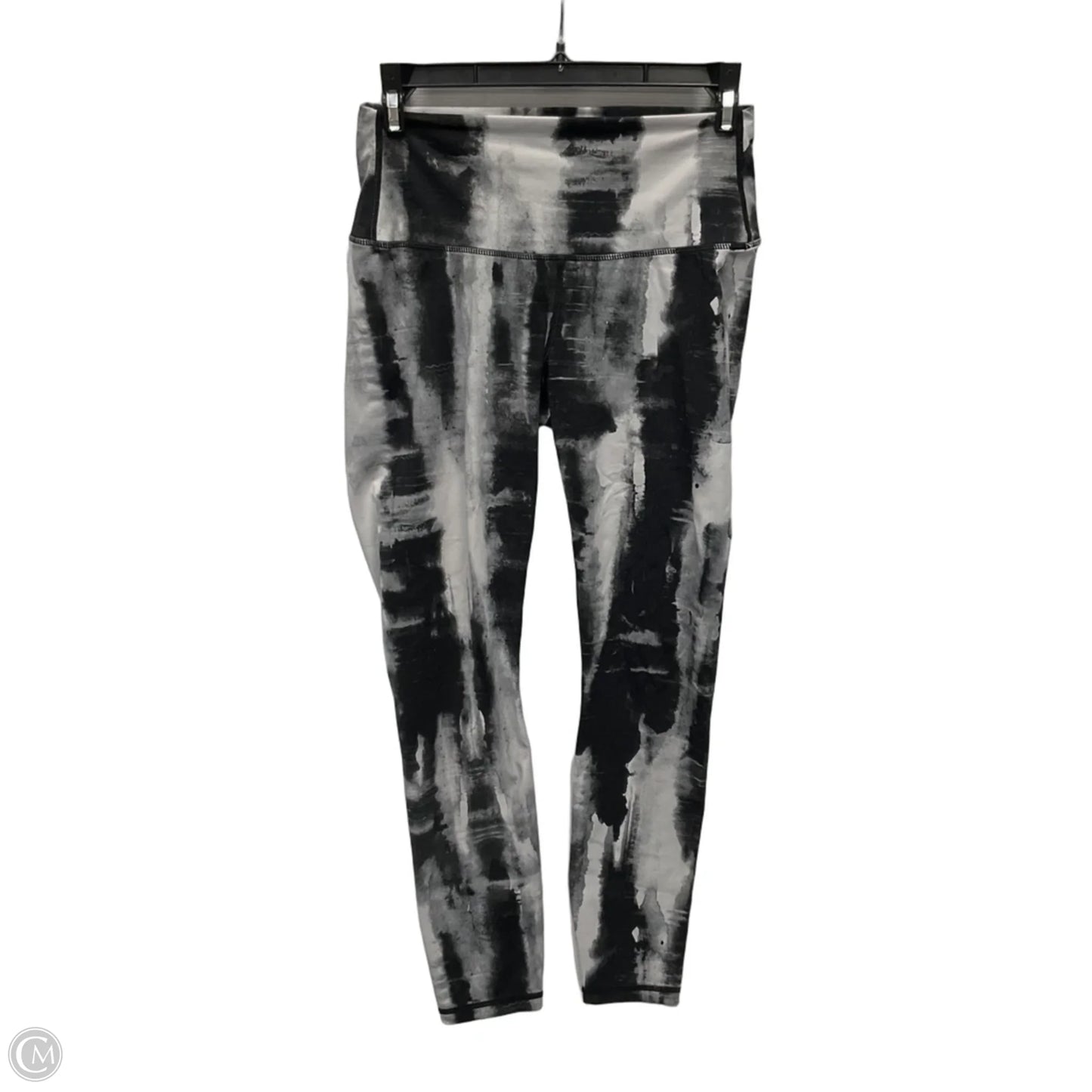 Athletic Leggings By Varley In Black & White, Size: S