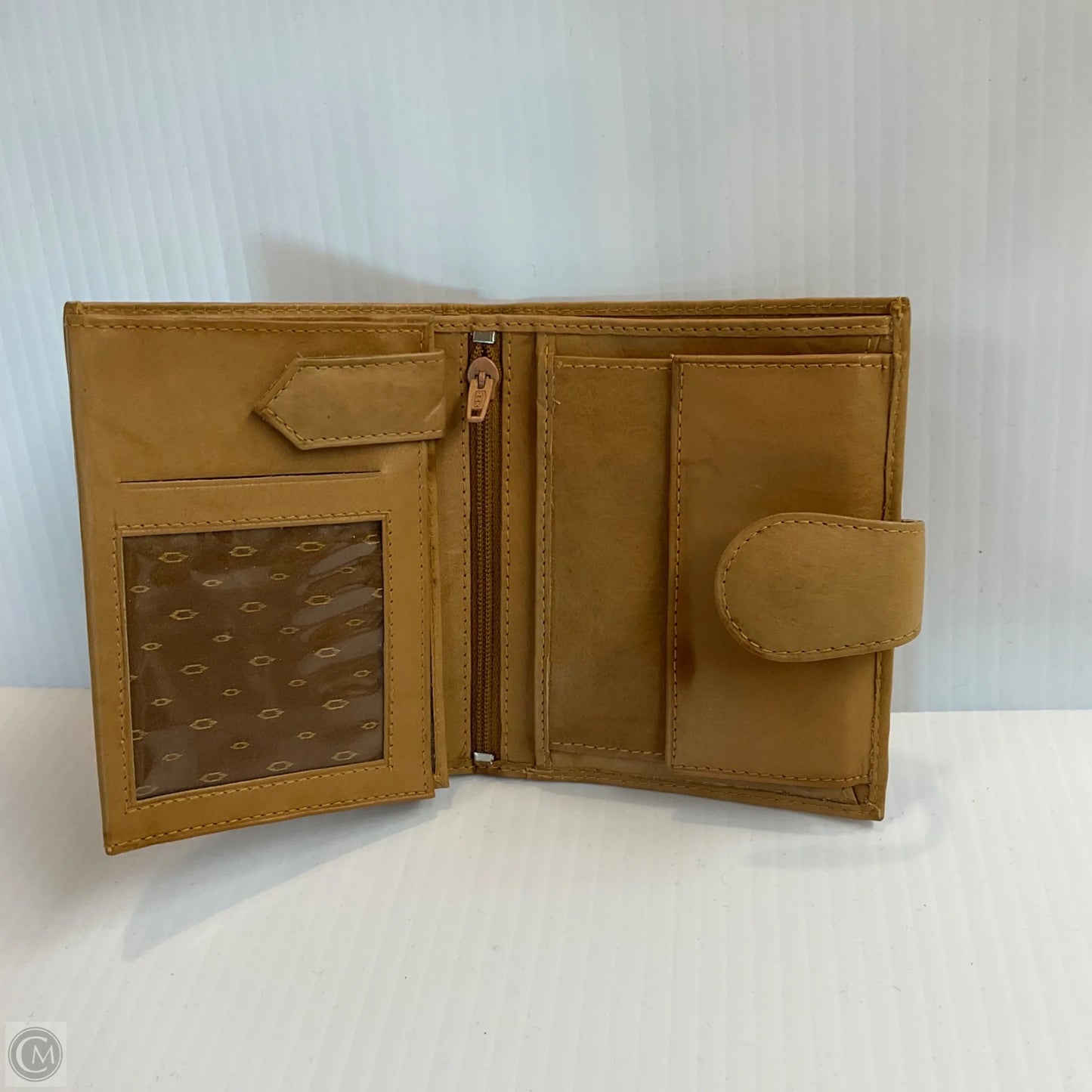 Wallet Luxury Designer By Armani, Size: Medium