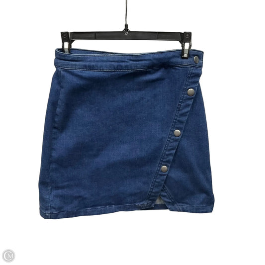Skirt Mini & Short By We The Free In Blue Denim, Size: 4