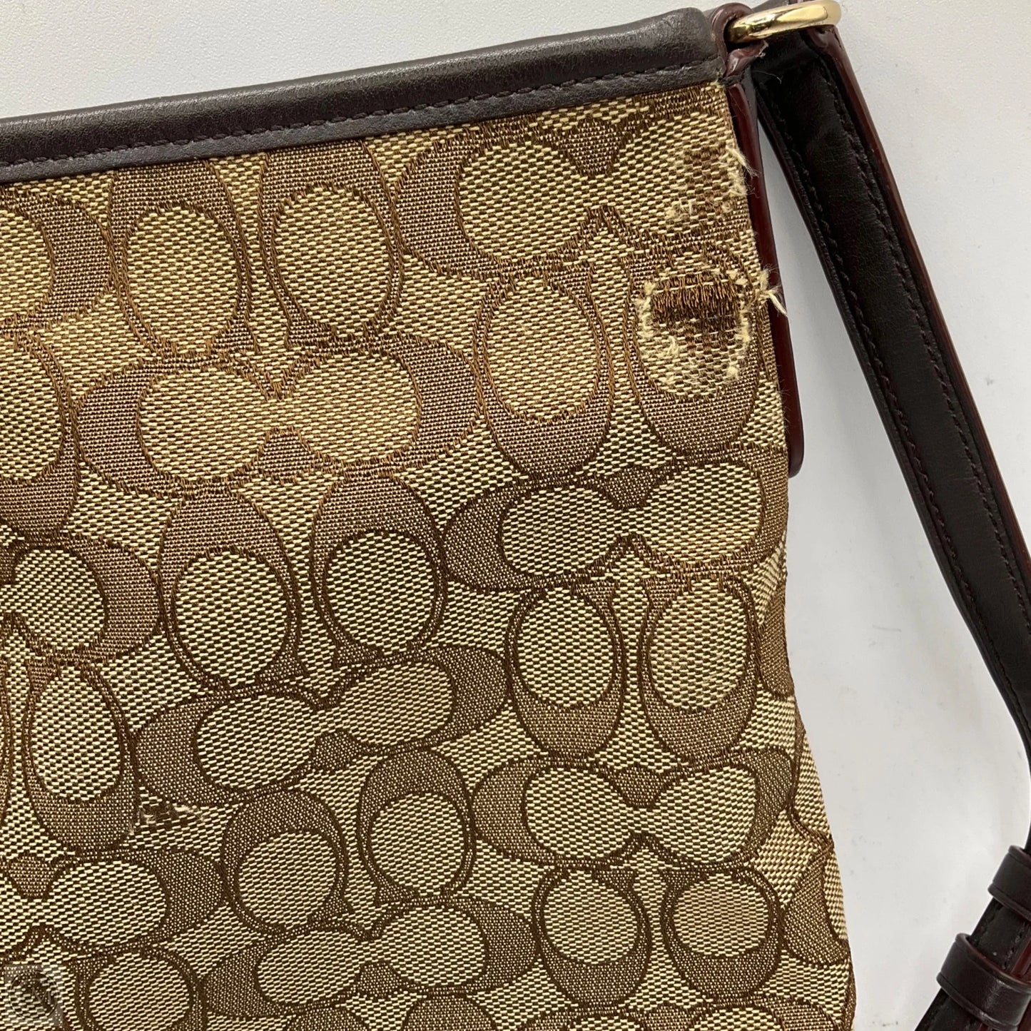 Crossbody Designer By Coach, Size: Large