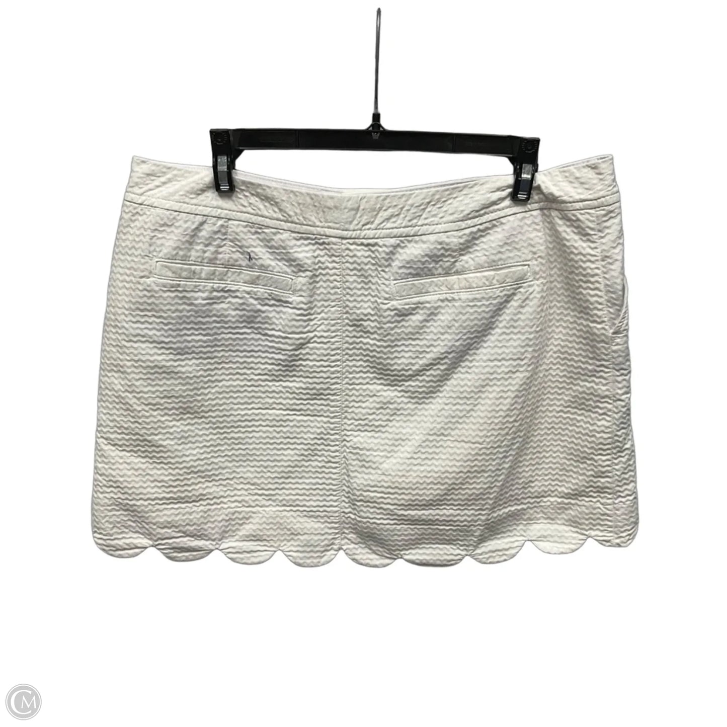 Skort Designer By Lilly Pulitzer In White, Size: 10