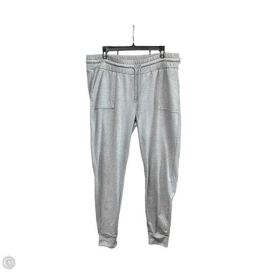 Pants Joggers By Clothes Mentor In Grey, Size: 2x