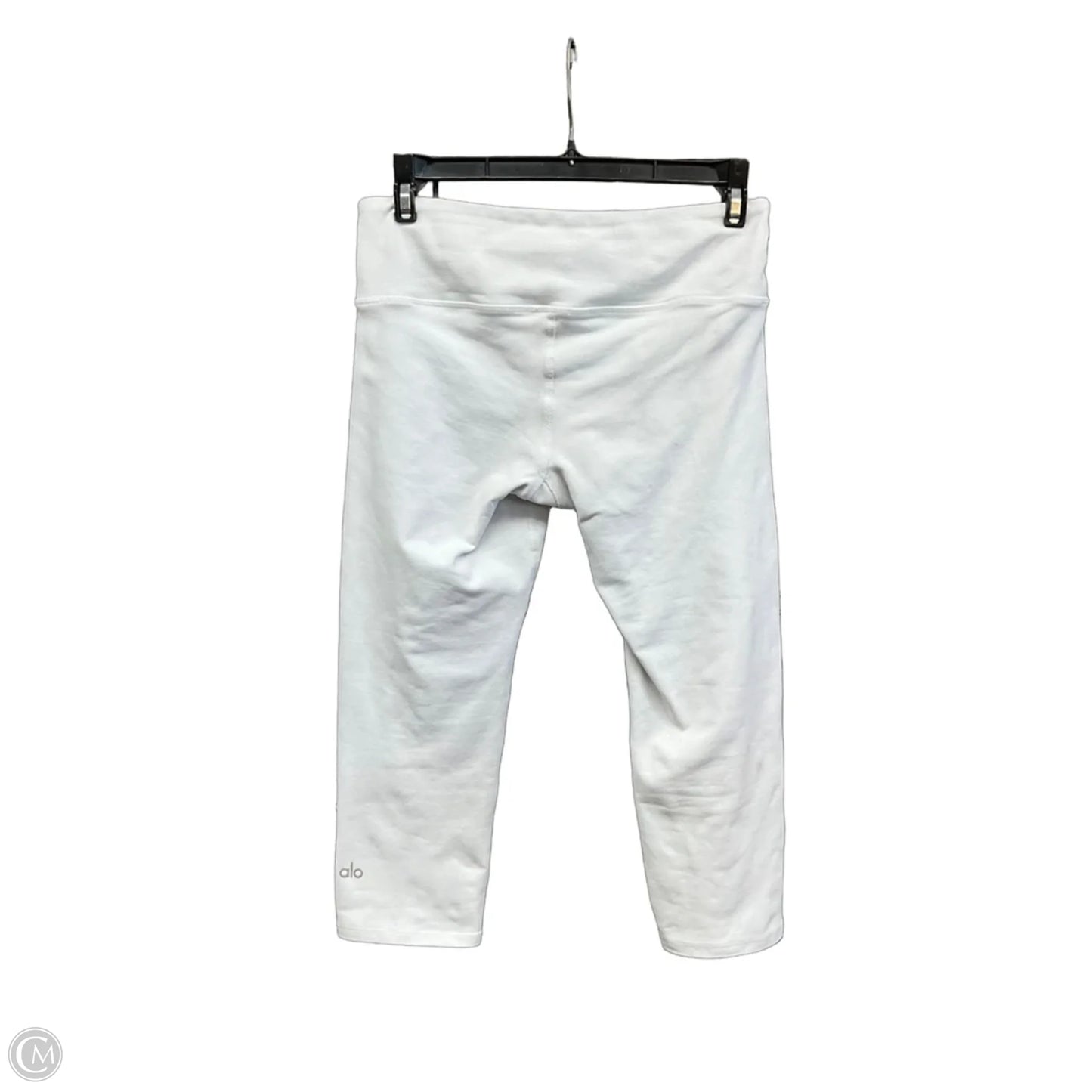 Athletic Capris By Alo In White, Size: S