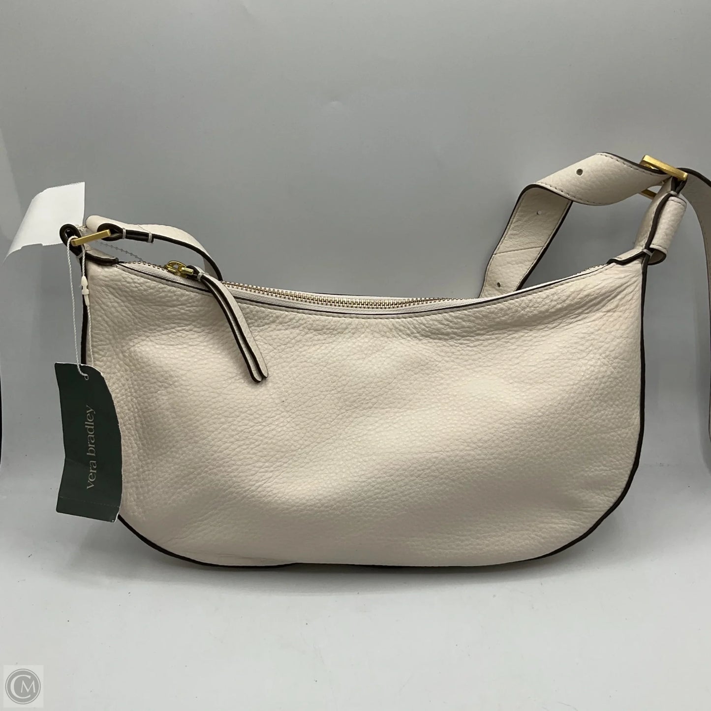 Handbag Leather By Vera Bradley, Size: Medium