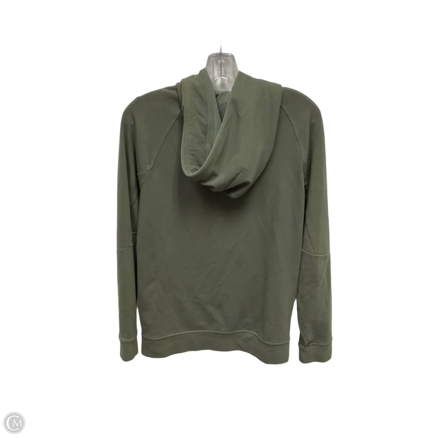 Athletic Sweatshirt Hoodie By Lululemon In Green, Size: Xs