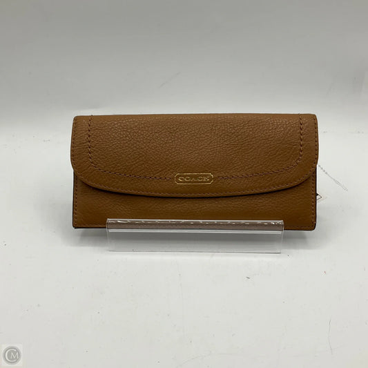 Wallet Designer By Coach, Size: Large