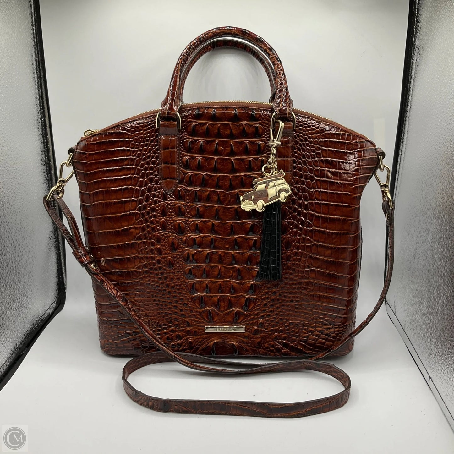 Crossbody Designer By Brahmin, Size: Large