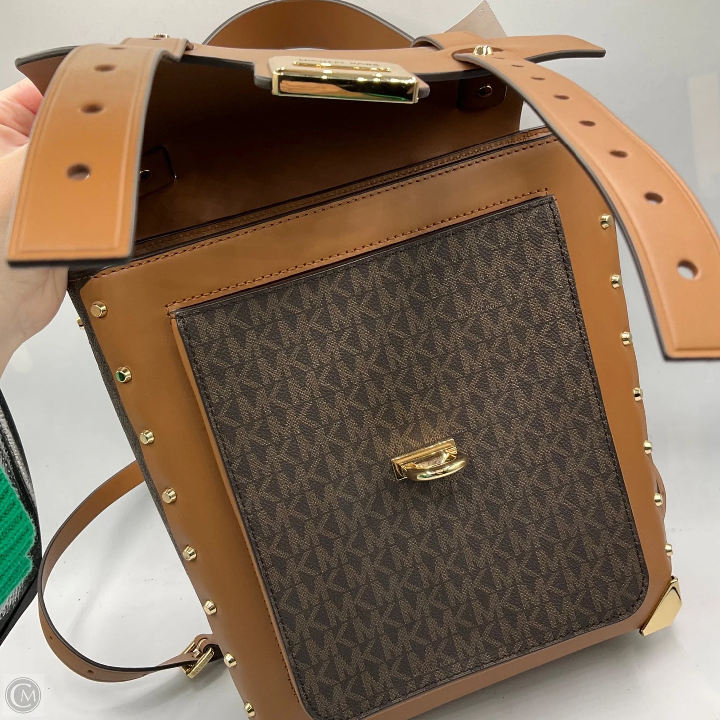 Backpack Designer By Michael Kors, Size: Medium