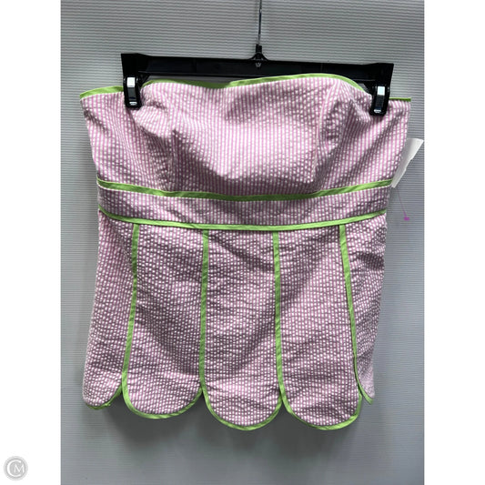 Top Sleeveless Designer By Lilly Pulitzer In Striped Pattern, Size: 4