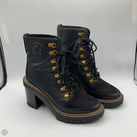Boots Designer By Tory Burch In Black, Size: 5.5