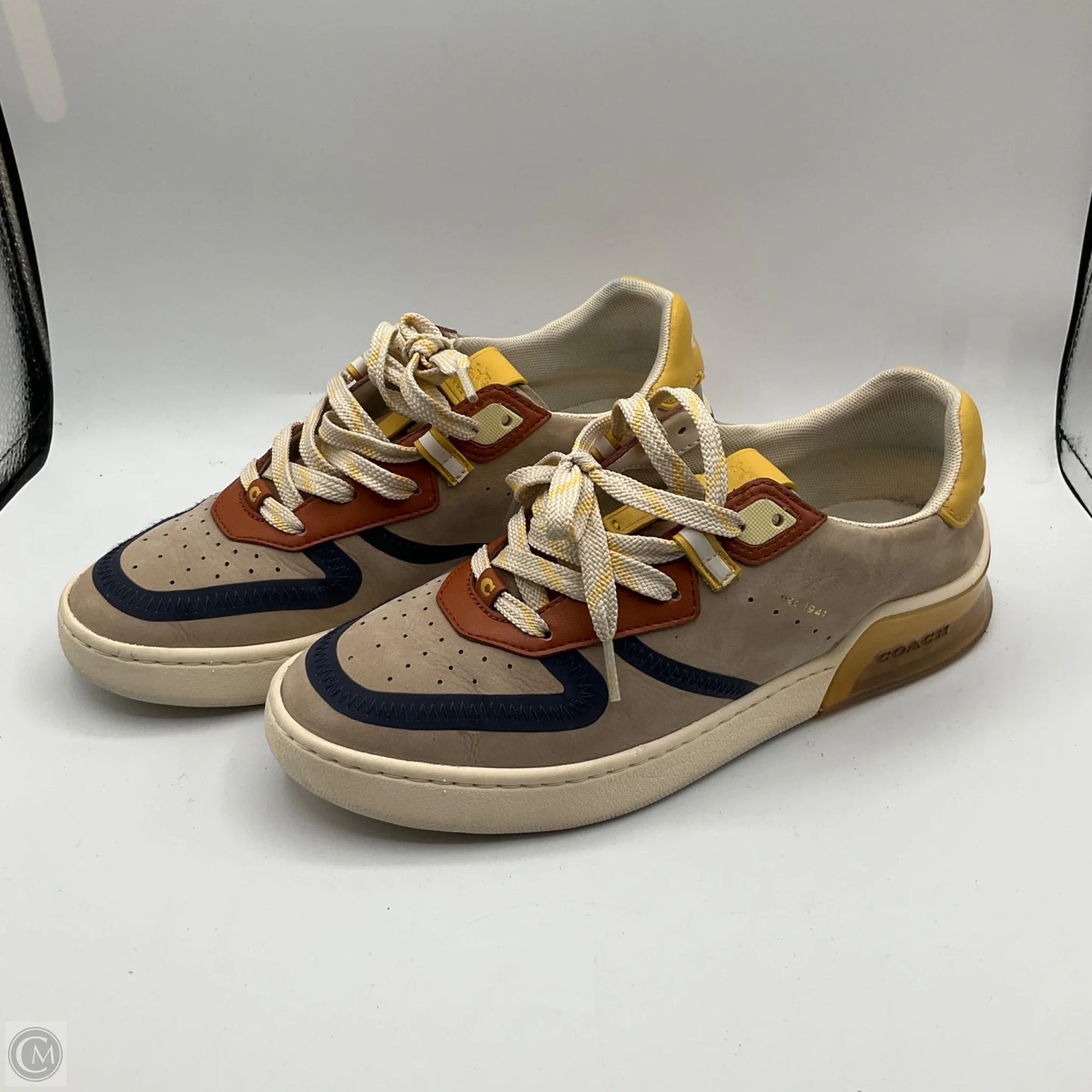 Shoes Designer By Coach In Multi-colored, Size: 8.5