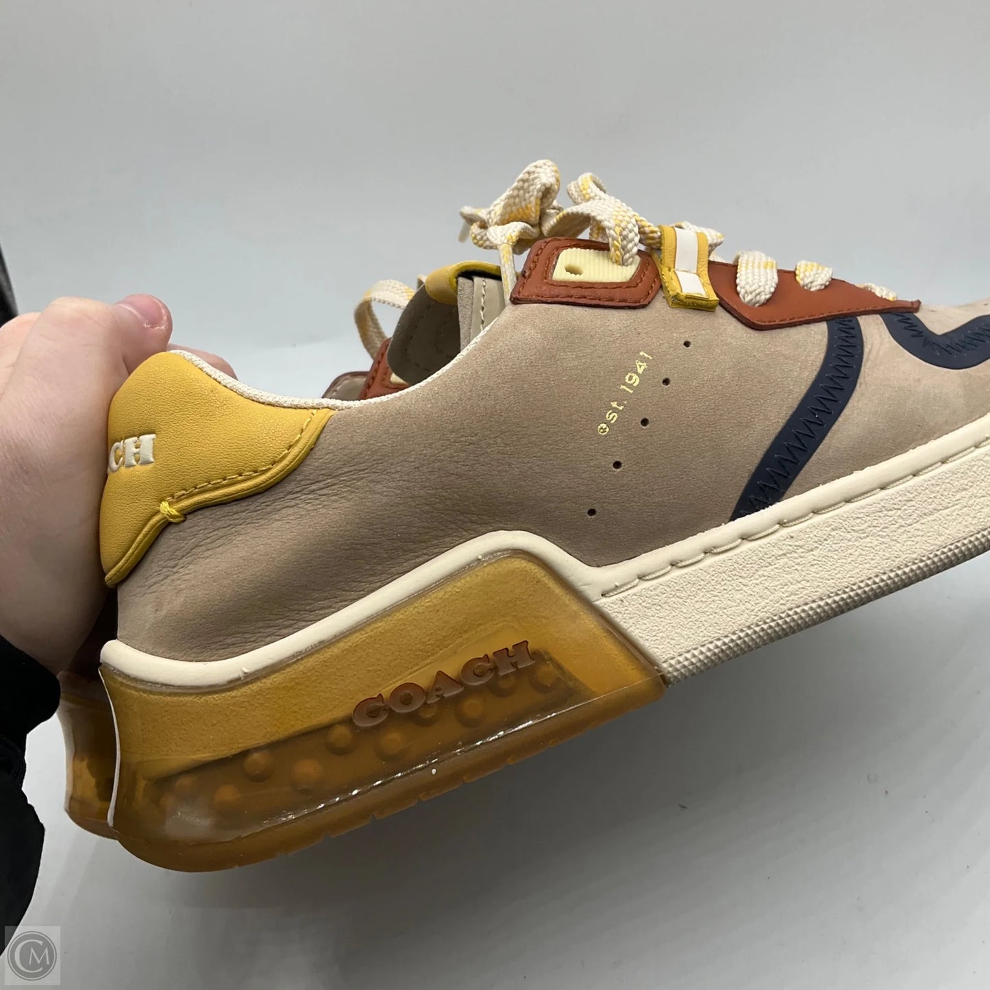 Shoes Designer By Coach In Multi-colored, Size: 8.5