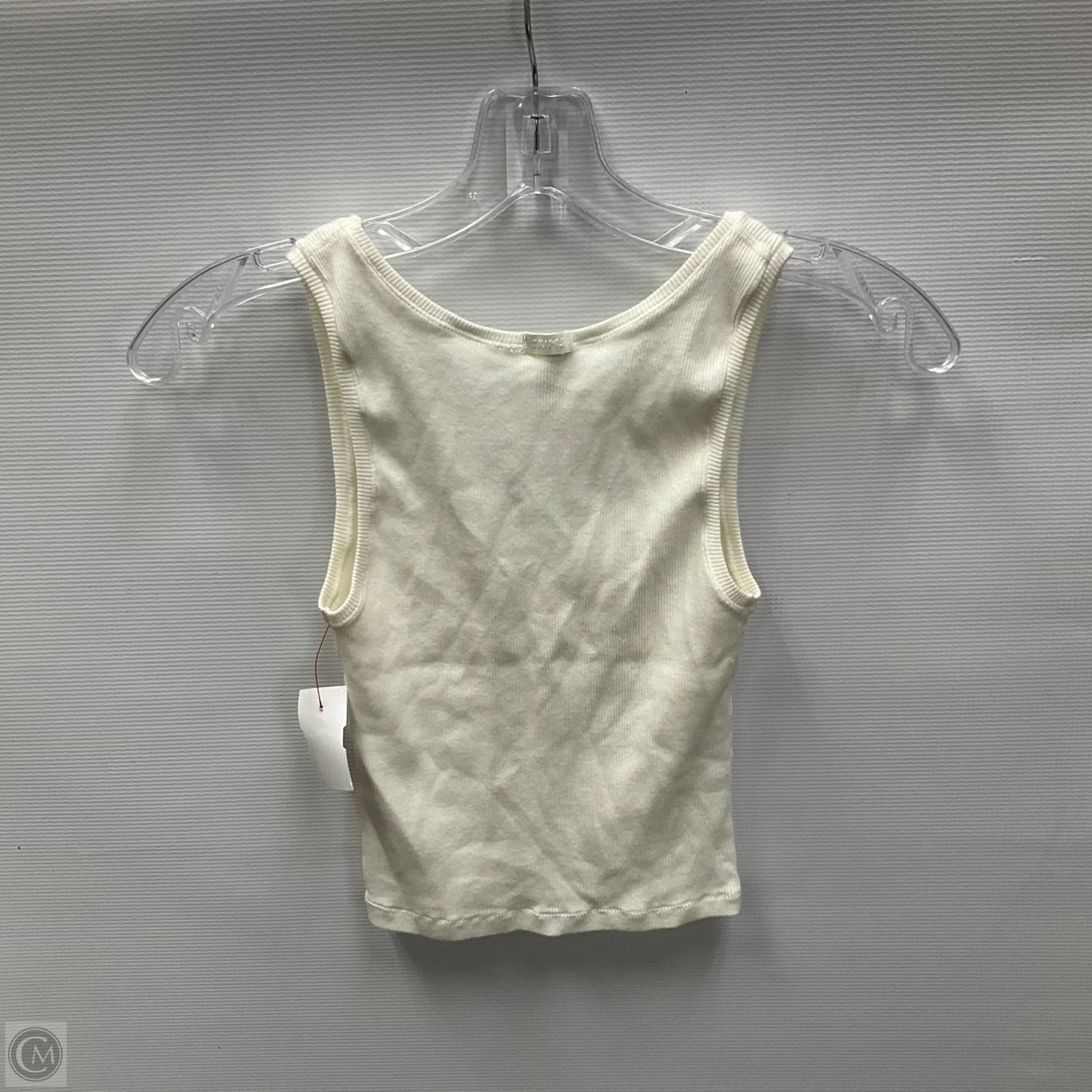 Top Sleeveless By Skims In White, Size: M