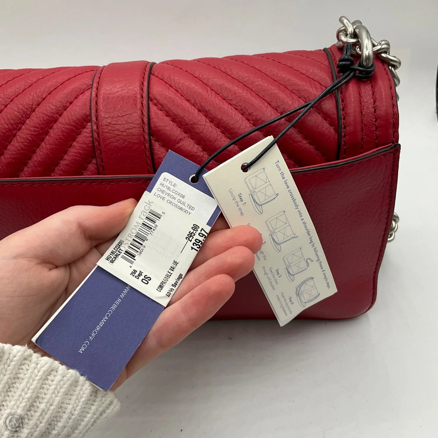 Crossbody Designer By Rebecca Minkoff, Size: Medium