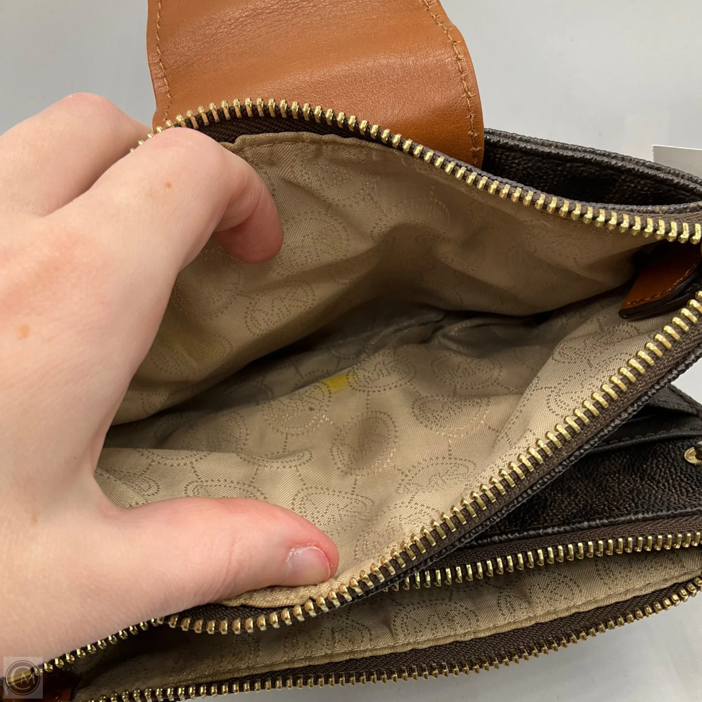 Crossbody Designer By Michael Kors, Size: Small