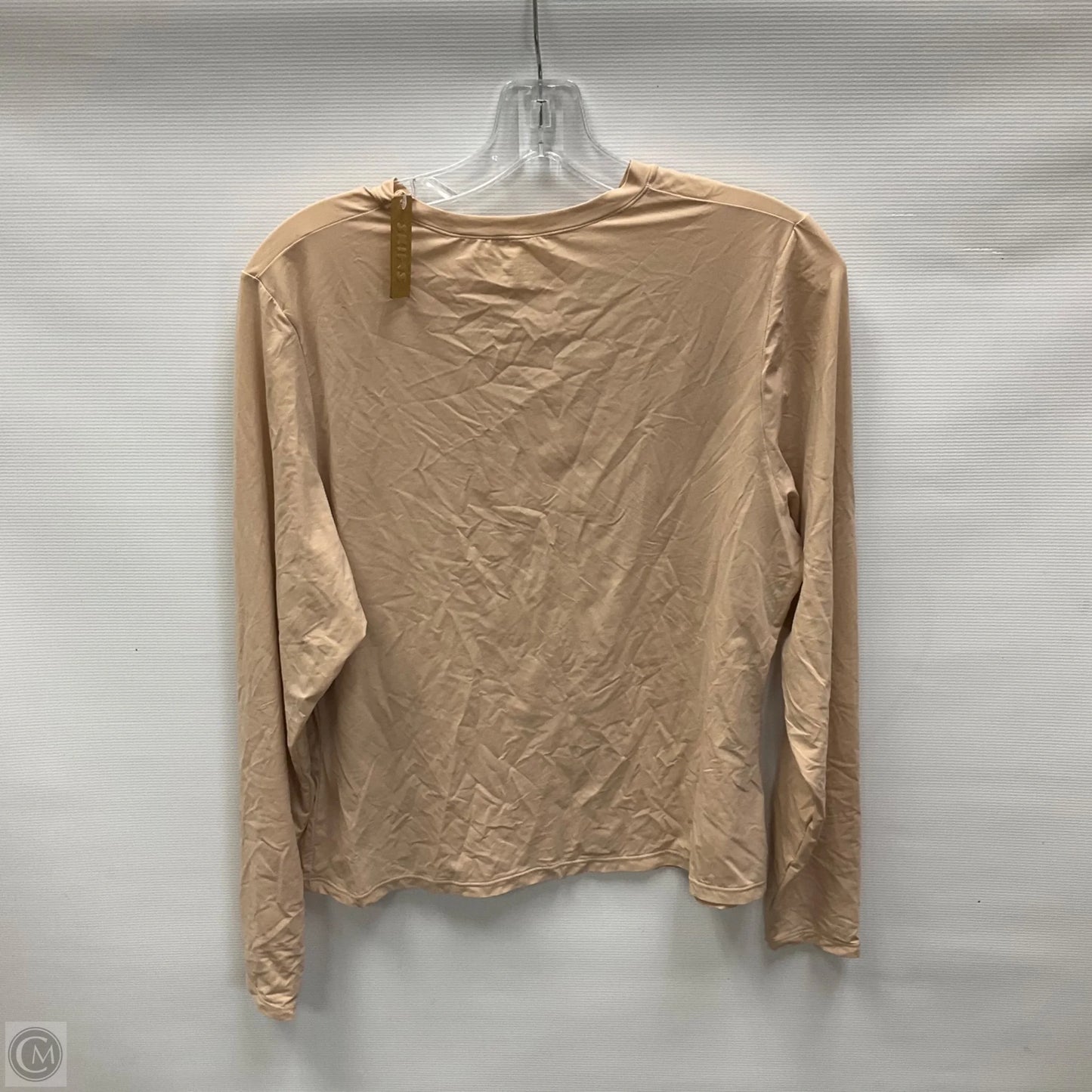 Top Long Sleeve By Skims In Tan, Size: 4x