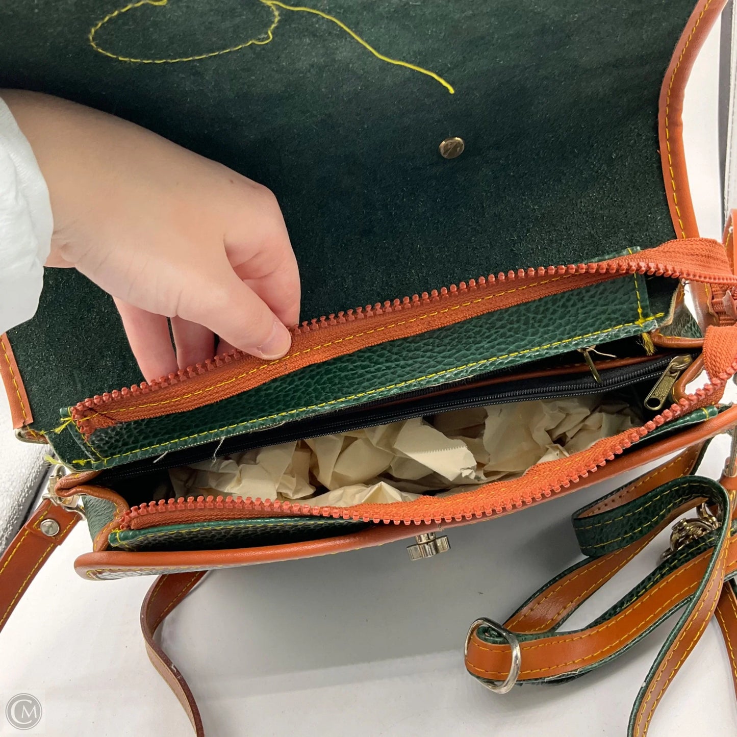 Handbag Designer By Dooney And Bourke, Size: Large