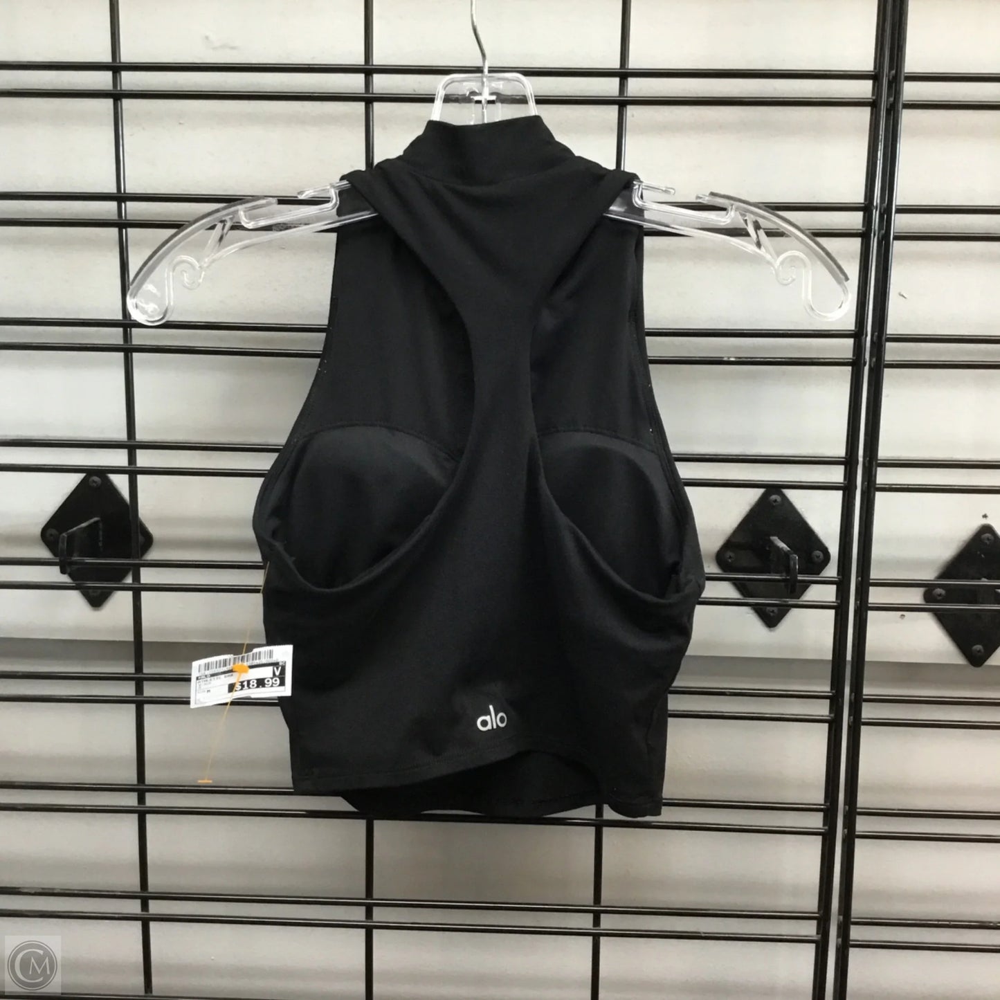 Athletic Bra By Alo In Black, Size: M